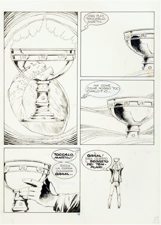 Corrado Roi - Martin Mystère - Il segreto dei templari, 1989