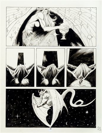 Corrado Roi - Martin Mystère - Il segreto dei templari, 1989