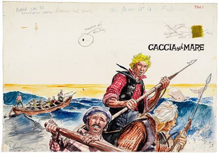 Ivo Milazzo - Ken Parker - Caccia sul mare, 1978