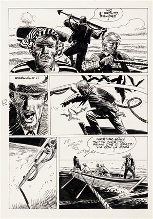 Giancarlo Alessandrini - Ken Parker - Caccia sul mare, 1978