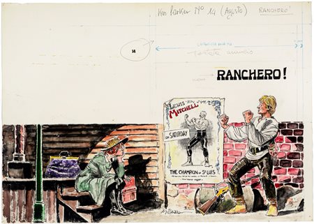 Ivo Milazzo - Ken Parker - Ranchero!, 1978