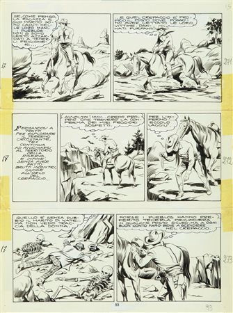 Aurelio Galleppini - Tex - Il Coyote Nero, 1956