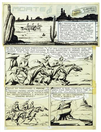 Guglielmo Letteri - Tex - Morte di un soldato, 1968