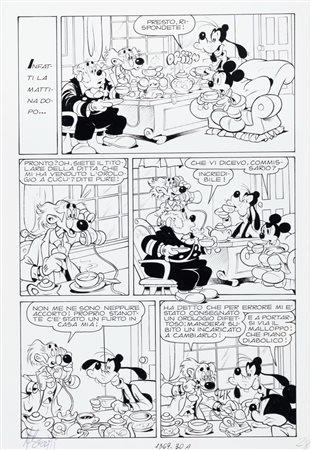 Sergio Asteriti - Topolino e il mistero degli orologi stonati, 1982