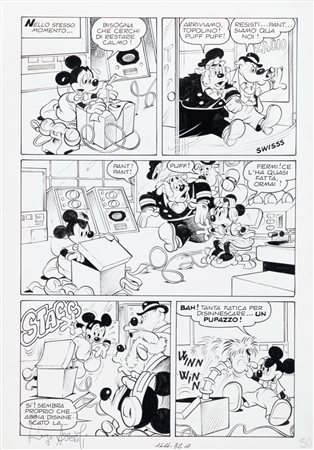 Sergio Asteriti - Topolino e le distrazioni di Minni, 1983