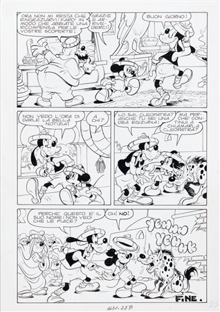 Sergio Asteriti - Topolino alla ricerca del tempio perduto, 1983