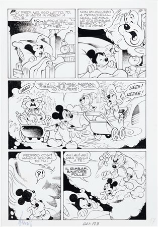 Sergio Asteriti - Topolino e il rimbambinatore folle, 1983