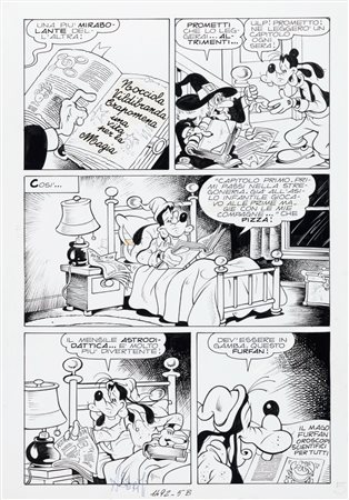 Sergio Asteriti - Pippo e l'oroscopo scientifico, 1984