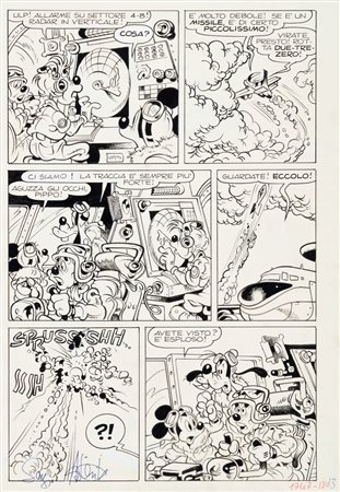 Sergio Asteriti - Topolino e il mistero dell'ozono, 1989