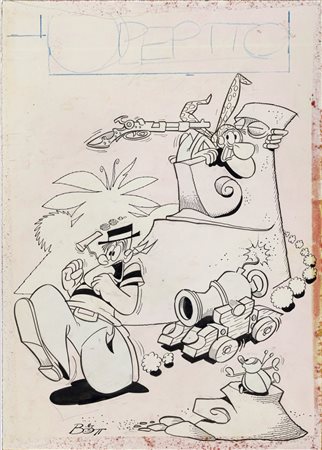 Luciano Bottaro - Pepito - La guerre des fantomes, 1963