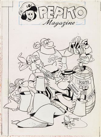 Luciano Bottaro - Pepito - La futaille dans le tonneau, 1963