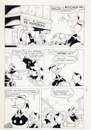 Giulio Chierchini - Zio Paperone e la bilancia di Brenno, 1974