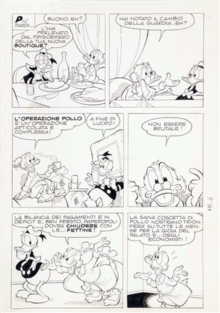 Giulio Chierchini - Zio Paperone e la bilancia di Brenno, 1974