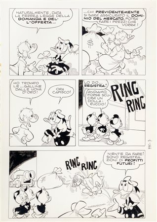 Giulio Chierchini - Zio Paperone e la bilancia di Brenno, 1974