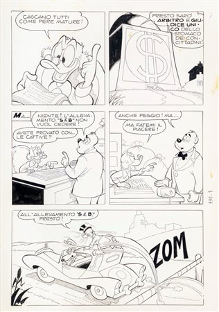 Giulio Chierchini - Zio Paperone e la bilancia di Brenno, 1974