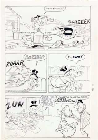 Giulio Chierchini - Zio Paperone e la bilancia di Brenno, 1974