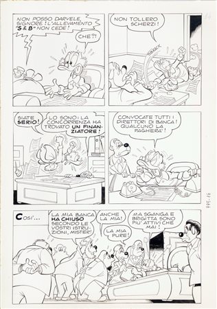 Giulio Chierchini - Zio Paperone e la bilancia di Brenno, 1974