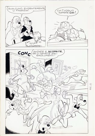 Giulio Chierchini - Zio Paperone e la bilancia di Brenno, 1974