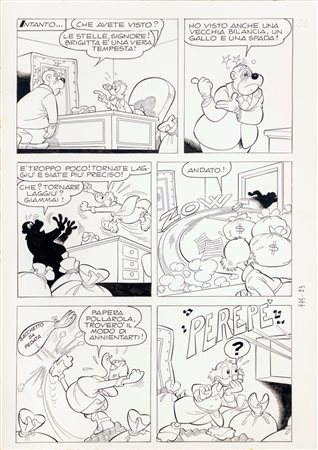 Giulio Chierchini - Zio Paperone e la bilancia di Brenno, 1974