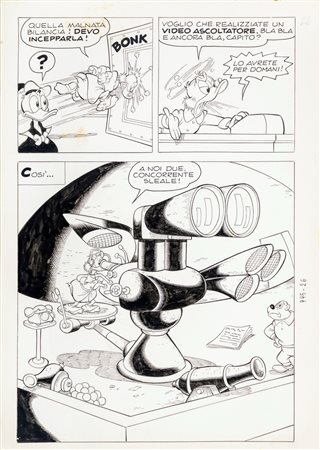 Giulio Chierchini - Zio Paperone e la bilancia di Brenno, 1974