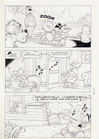 Giulio Chierchini - Zio Paperone e la bilancia di Brenno, 1974