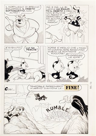 Giulio Chierchini - Zio Paperone e la bilancia di Brenno, 1974