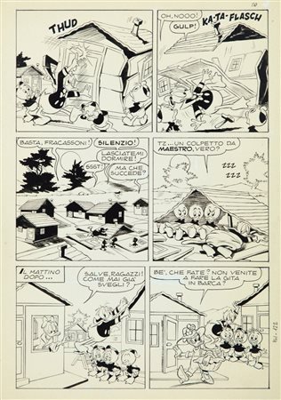 Pier Lorenzo De Vita - Paperino e la casa prefabbricata, 1973