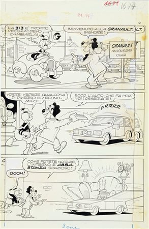 Guido Scala - Paperino e la buona vecchia 313, 1988