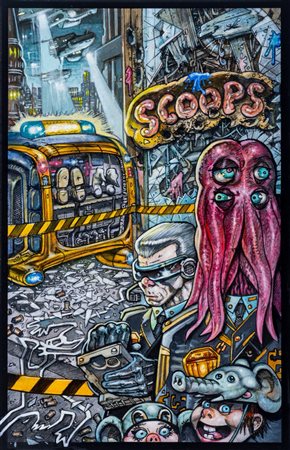 Simon Bisley - Space Bastards: Special Delivery - Zuna, 2022