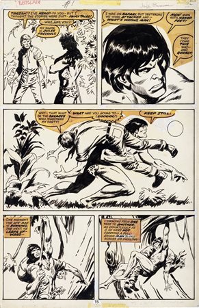 John Buscema - Tarzan - Tarzan and the Jewels of Opar, 1977