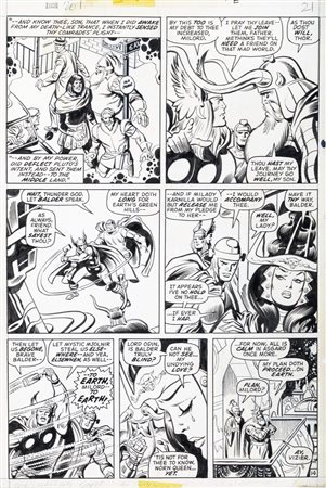John Buscema - Thor - Resurrection!, 1972