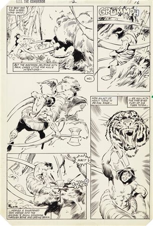 John Buscema - Kull the Conqueror - The Amulet of Ka, 1983