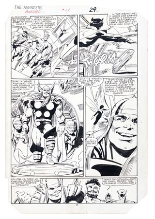 John Byrne - Avengers Annual - Fifth Column, 1985