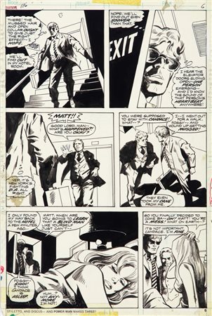Gene Colan - Daredevil - Two Flew Over the Owl's Nest!, 1974