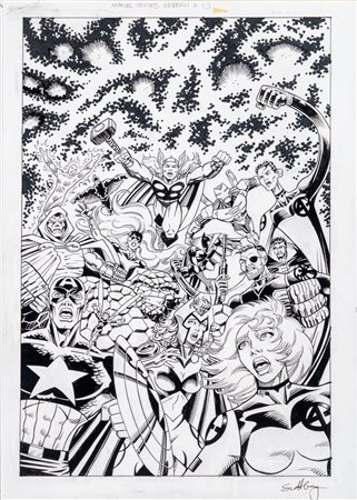 Scott Gray - Marvel Heroes Reborn n. 13, 1998