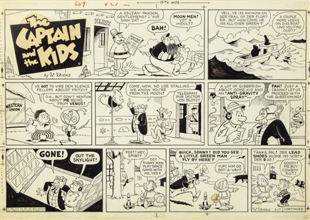 Rudolph Dirks - The Captain and the Kids, 1960