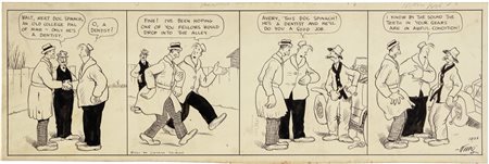 Frank King - Gasoline Alley - May Need a Set of False Ones, 1921
