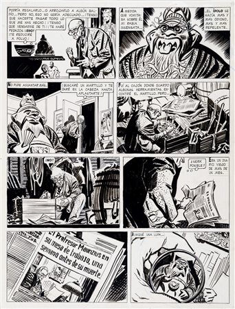 Alberto Breccia - Sherlock Time - El idolo, 1959