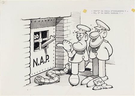 Benito Jacovitti - N.A.P., 1975