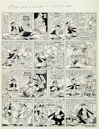 Benito Jacovitti - Baby Megaton, 1962