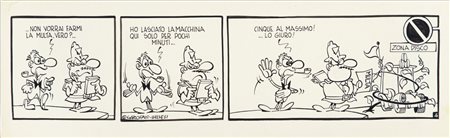 Marzio Lucchesi - Il vigile e l'automobilista, 1990s