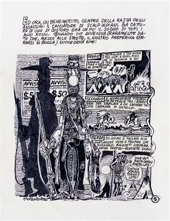 Andrea Pazienza - Piccola guida ragionata al (o del?) West, 1984