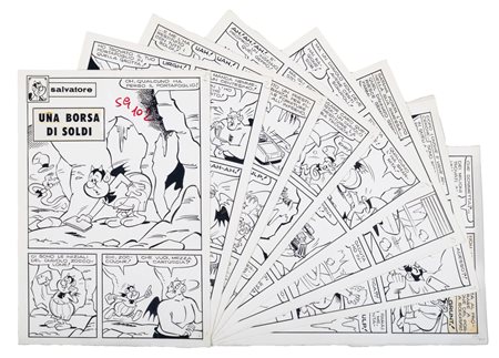Sandro Dossi - Geppo - Una borsa di soldi