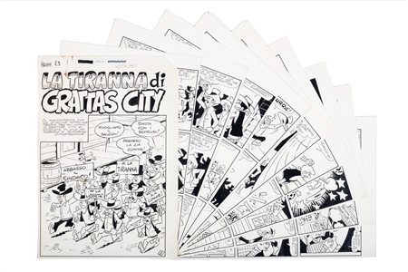 Attilio Ortolani - La tiranna di Grattas City, 1960s