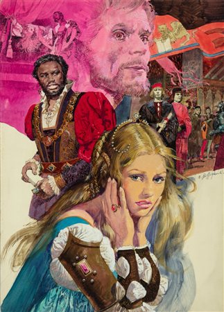 Alessandro Biffignandi - Otello e Desdemona, 1976