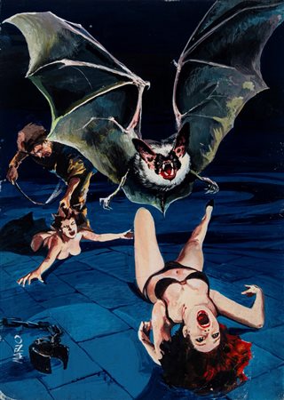 Mario Caria - I Racconti di Dracula - La sonagliera della Morte, 1967