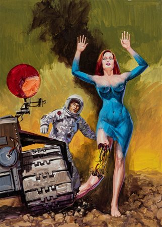 Averardo Ciriello - Racconti Stellari - Donna del terzo tipo, 1979