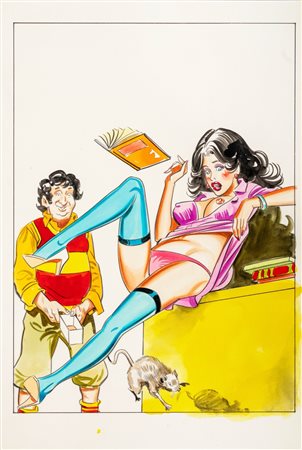 Gianni Pinaglia - Pierino - A cosce aperte, 1985