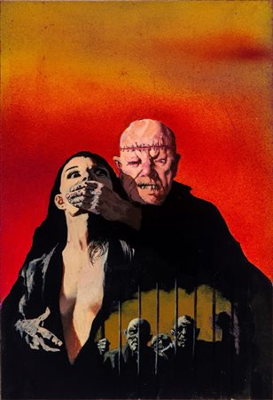 Karel Thole (Bussum 1914 - Cannobio 2000)  - Vampir - Das vertauschte Gehirn (Il cervello scambiato), 1973