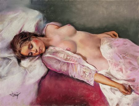 Domingo Alvarez - Nudo, 1980s